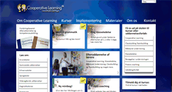 Desktop Screenshot of cooperativelearning.dk